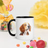 Mug chien beagle noir gauche